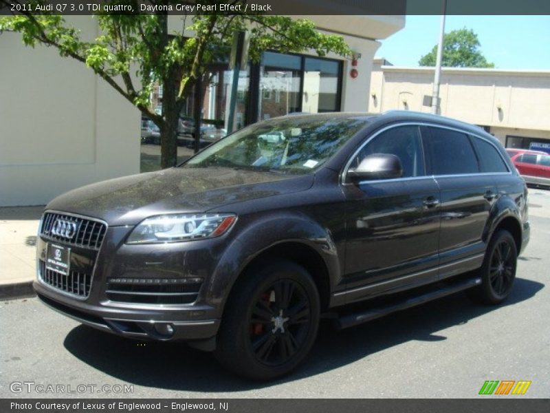 Daytona Grey Pearl Effect / Black 2011 Audi Q7 3.0 TDI quattro
