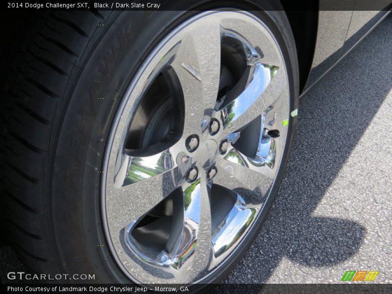 Black / Dark Slate Gray 2014 Dodge Challenger SXT