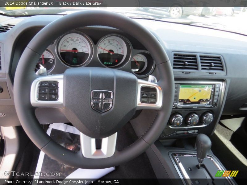 Black / Dark Slate Gray 2014 Dodge Challenger SXT