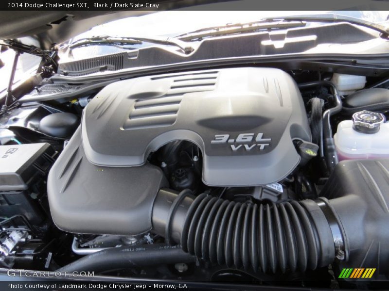 Black / Dark Slate Gray 2014 Dodge Challenger SXT