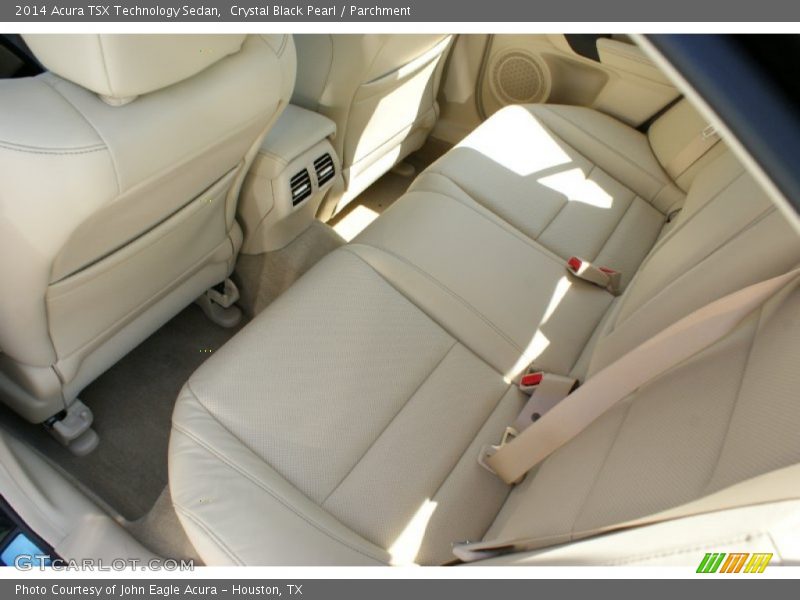 Crystal Black Pearl / Parchment 2014 Acura TSX Technology Sedan