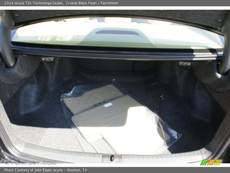 Crystal Black Pearl / Parchment 2014 Acura TSX Technology Sedan