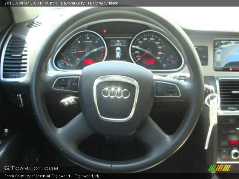 Daytona Grey Pearl Effect / Black 2011 Audi Q7 3.0 TDI quattro