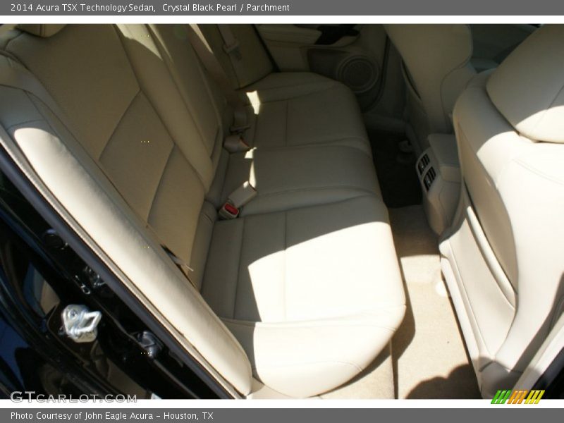 Crystal Black Pearl / Parchment 2014 Acura TSX Technology Sedan