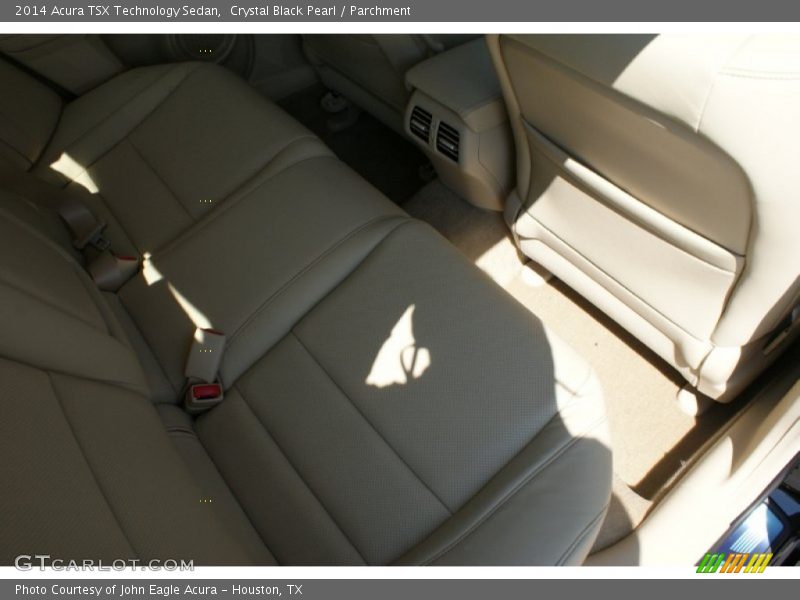 Crystal Black Pearl / Parchment 2014 Acura TSX Technology Sedan