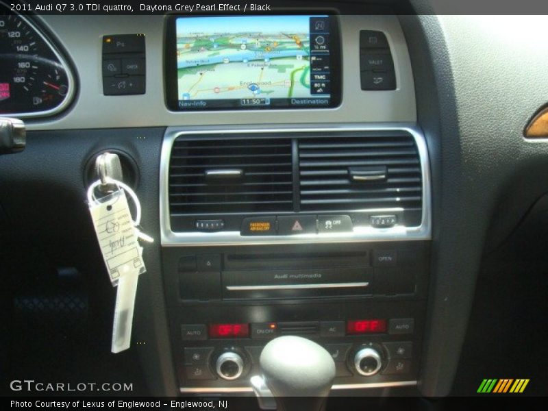 Daytona Grey Pearl Effect / Black 2011 Audi Q7 3.0 TDI quattro