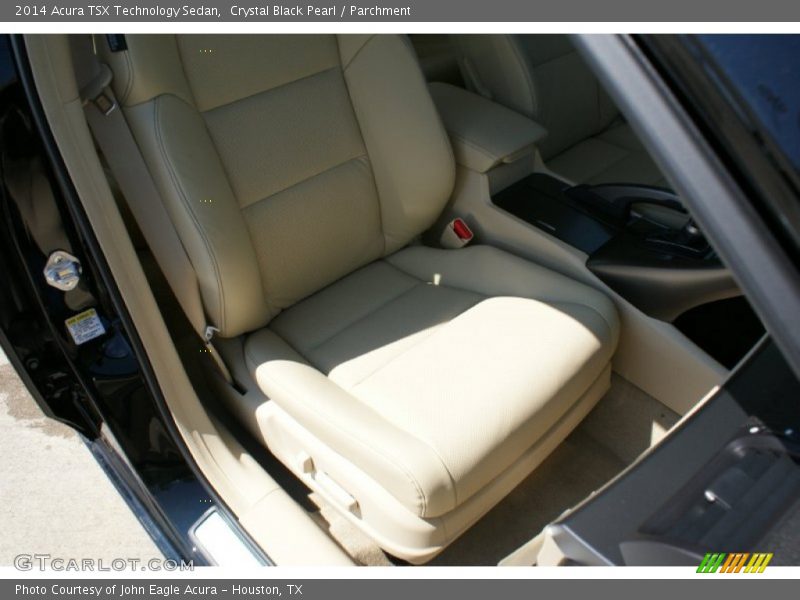 Crystal Black Pearl / Parchment 2014 Acura TSX Technology Sedan