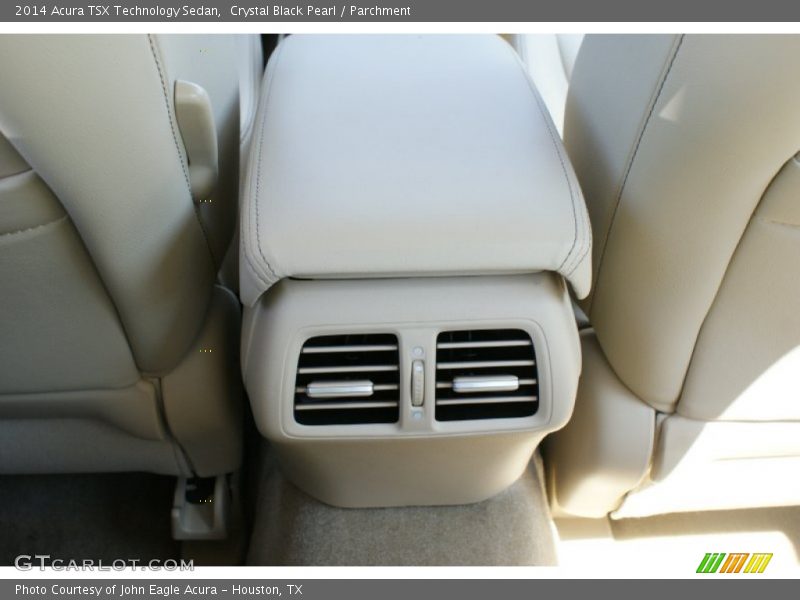 Crystal Black Pearl / Parchment 2014 Acura TSX Technology Sedan