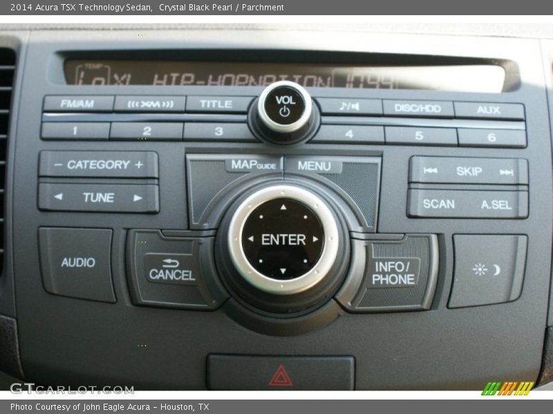 Crystal Black Pearl / Parchment 2014 Acura TSX Technology Sedan