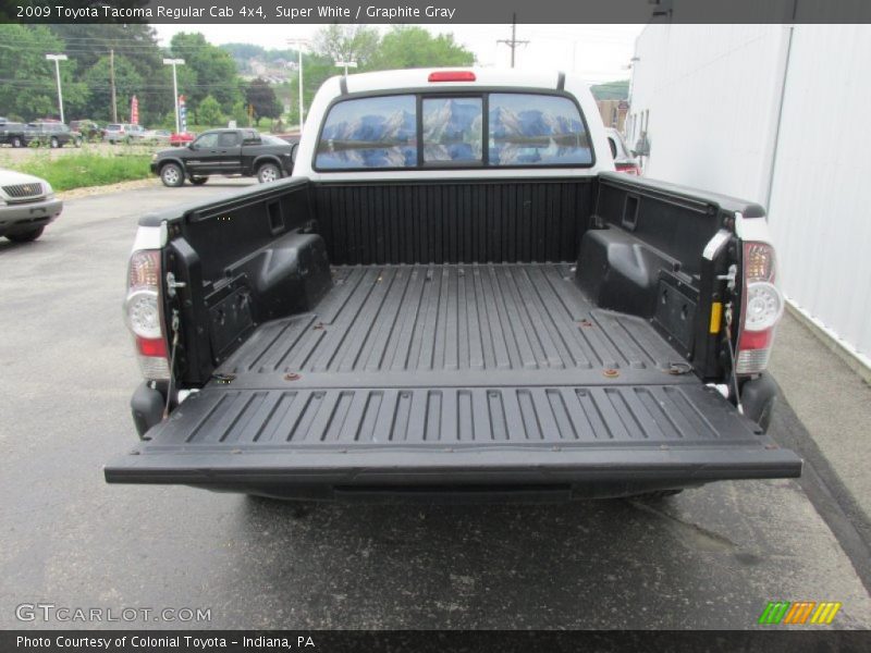 Super White / Graphite Gray 2009 Toyota Tacoma Regular Cab 4x4