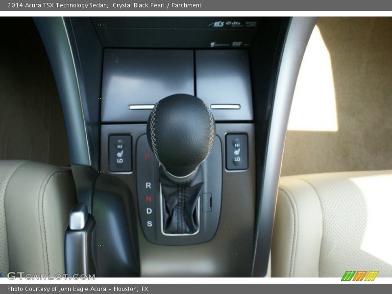 Crystal Black Pearl / Parchment 2014 Acura TSX Technology Sedan