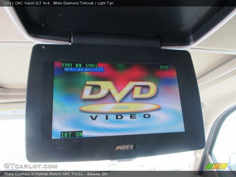 White Diamond Tintcoat / Light Tan 2011 GMC Yukon SLT 4x4