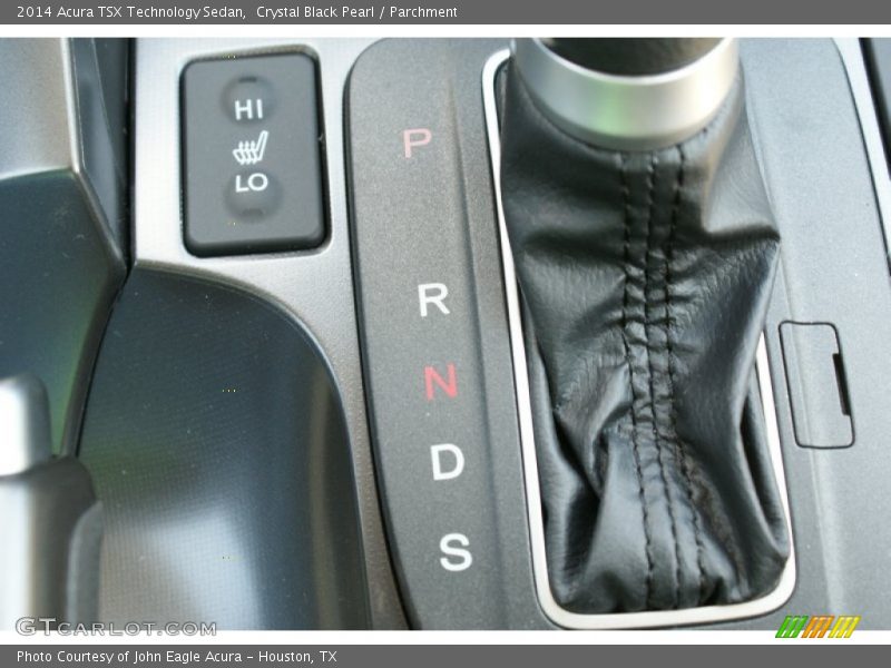 Crystal Black Pearl / Parchment 2014 Acura TSX Technology Sedan
