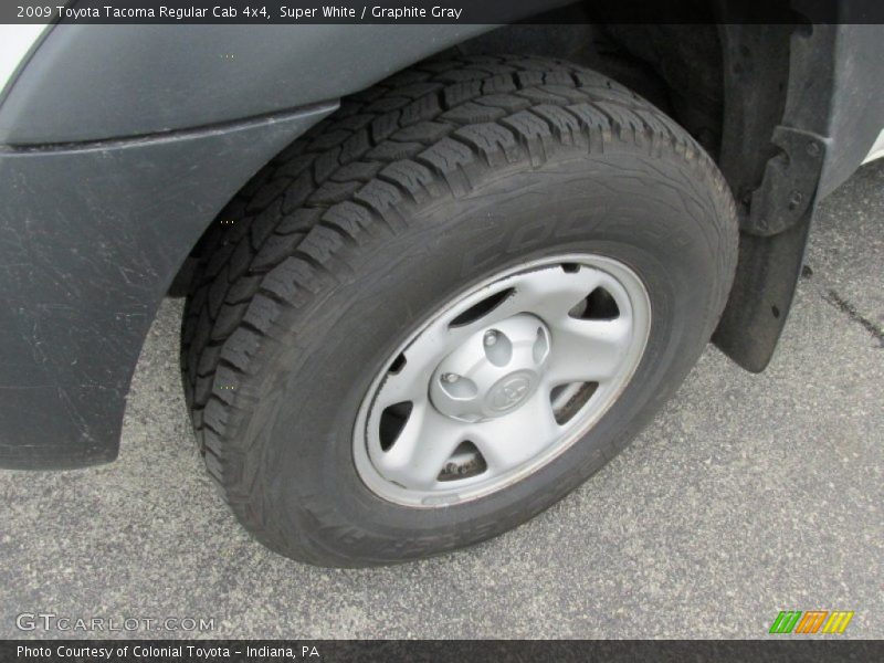 Super White / Graphite Gray 2009 Toyota Tacoma Regular Cab 4x4