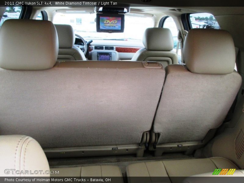 White Diamond Tintcoat / Light Tan 2011 GMC Yukon SLT 4x4