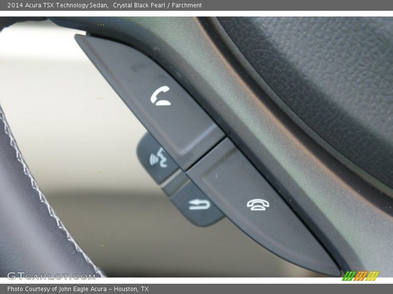 Crystal Black Pearl / Parchment 2014 Acura TSX Technology Sedan