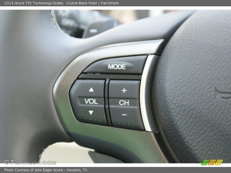 Crystal Black Pearl / Parchment 2014 Acura TSX Technology Sedan