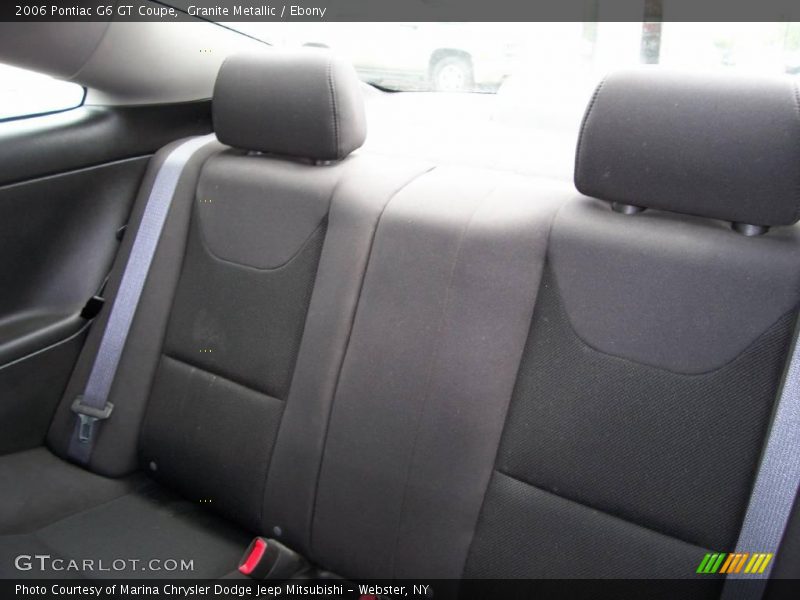 Granite Metallic / Ebony 2006 Pontiac G6 GT Coupe