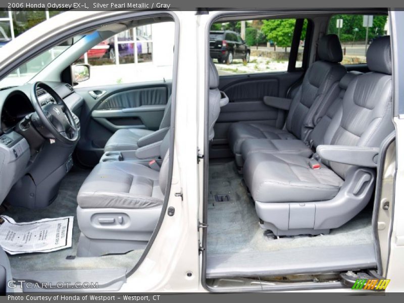 Silver Pearl Metallic / Gray 2006 Honda Odyssey EX-L