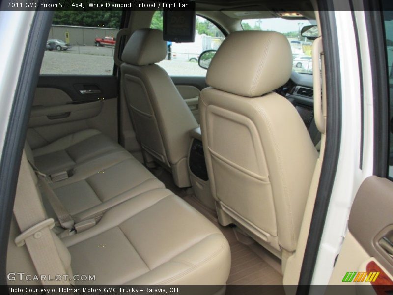 White Diamond Tintcoat / Light Tan 2011 GMC Yukon SLT 4x4