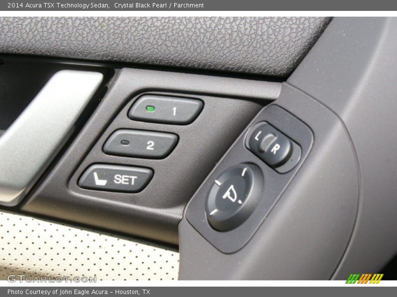 Crystal Black Pearl / Parchment 2014 Acura TSX Technology Sedan