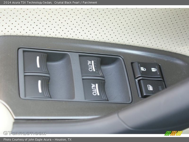 Crystal Black Pearl / Parchment 2014 Acura TSX Technology Sedan