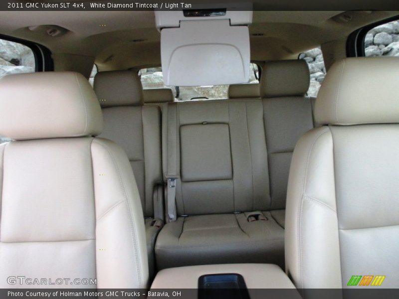 White Diamond Tintcoat / Light Tan 2011 GMC Yukon SLT 4x4