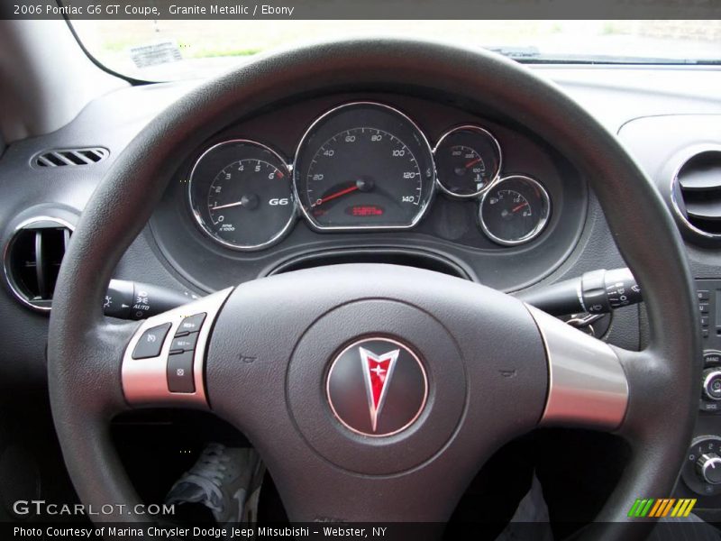 Granite Metallic / Ebony 2006 Pontiac G6 GT Coupe