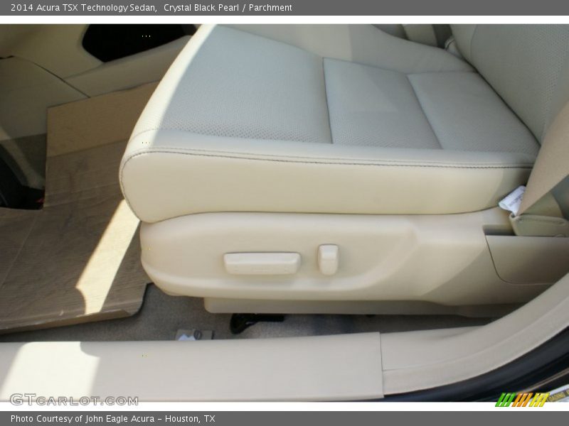 Crystal Black Pearl / Parchment 2014 Acura TSX Technology Sedan