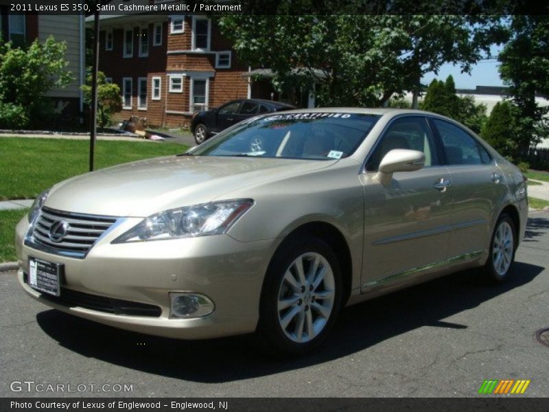 Satin Cashmere Metallic / Parchment 2011 Lexus ES 350
