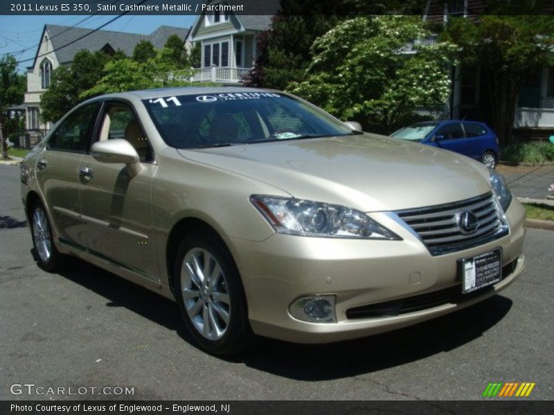 Satin Cashmere Metallic / Parchment 2011 Lexus ES 350