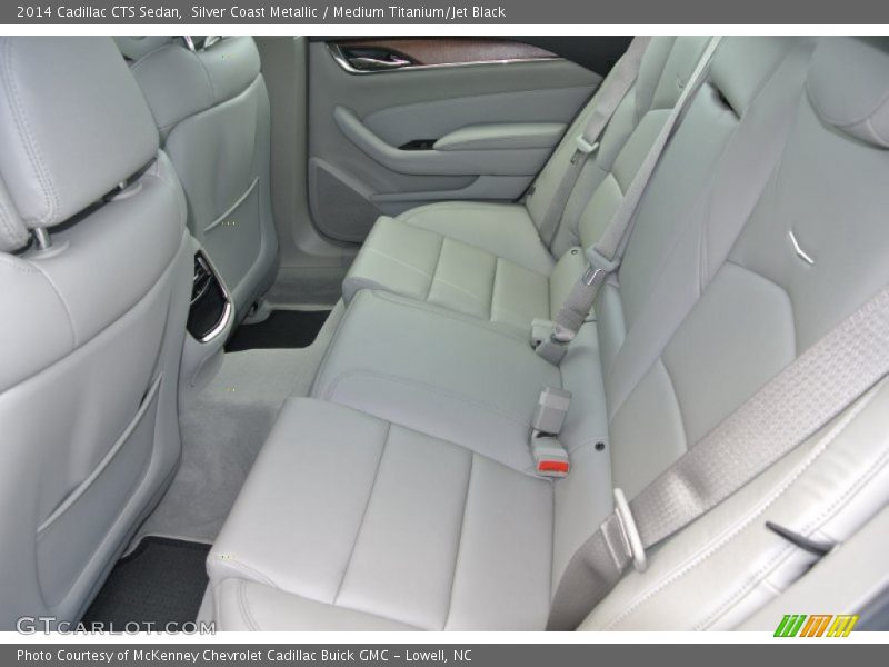 Silver Coast Metallic / Medium Titanium/Jet Black 2014 Cadillac CTS Sedan