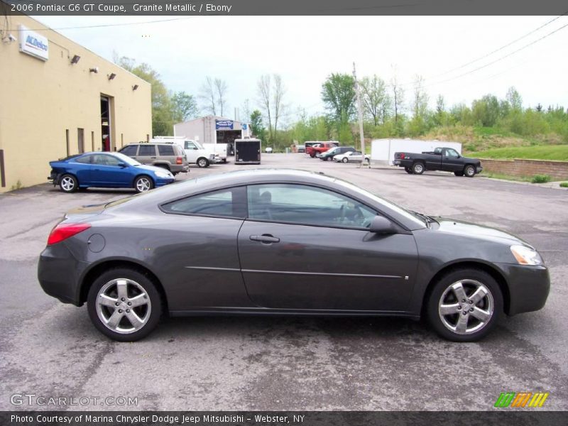 Granite Metallic / Ebony 2006 Pontiac G6 GT Coupe
