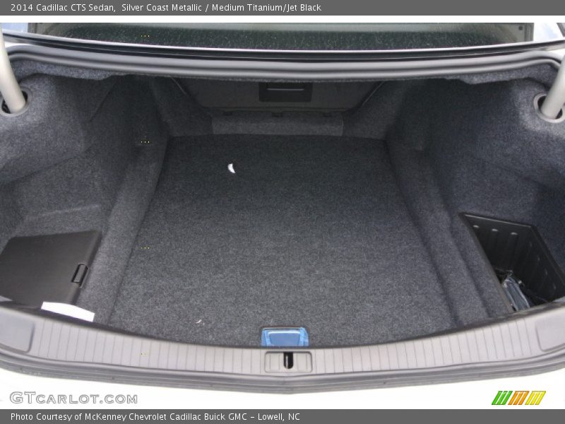 Silver Coast Metallic / Medium Titanium/Jet Black 2014 Cadillac CTS Sedan