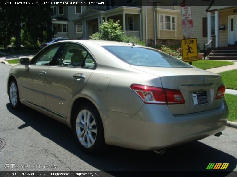 Satin Cashmere Metallic / Parchment 2011 Lexus ES 350