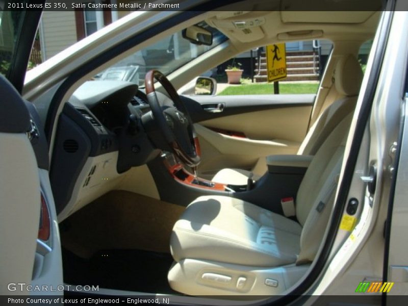 Satin Cashmere Metallic / Parchment 2011 Lexus ES 350