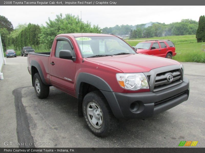 Front 3/4 View of 2008 Tacoma Regular Cab 4x4