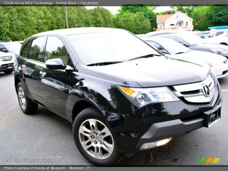 Formal Black / Parchment 2008 Acura MDX Technology