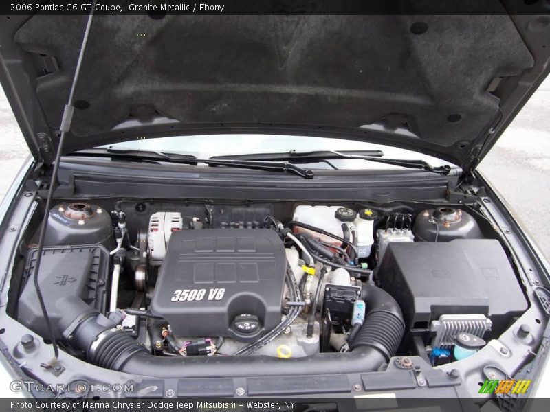Granite Metallic / Ebony 2006 Pontiac G6 GT Coupe