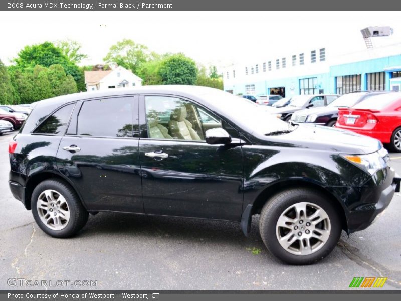 Formal Black / Parchment 2008 Acura MDX Technology