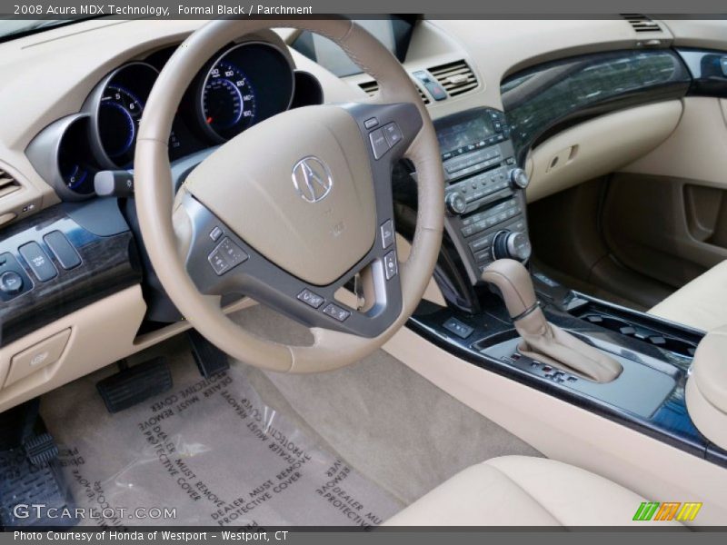 Formal Black / Parchment 2008 Acura MDX Technology