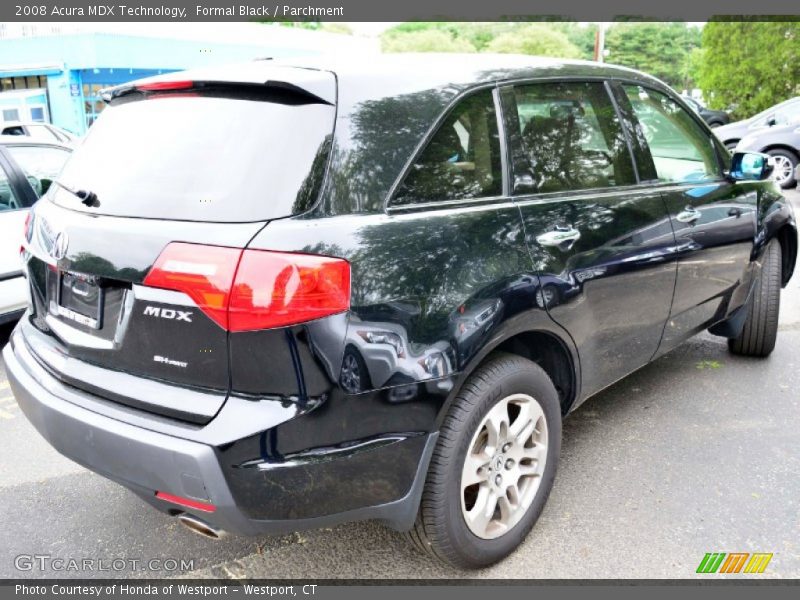 Formal Black / Parchment 2008 Acura MDX Technology
