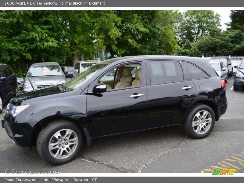 Formal Black / Parchment 2008 Acura MDX Technology
