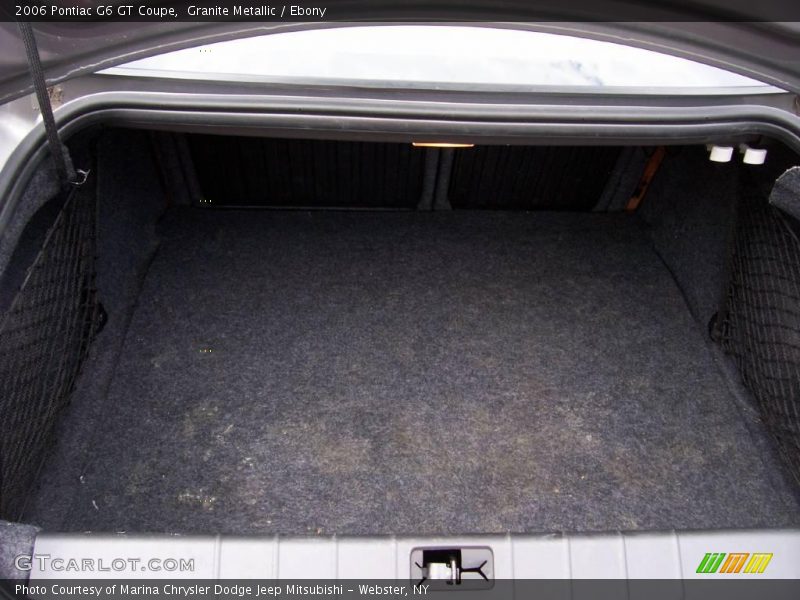 Granite Metallic / Ebony 2006 Pontiac G6 GT Coupe