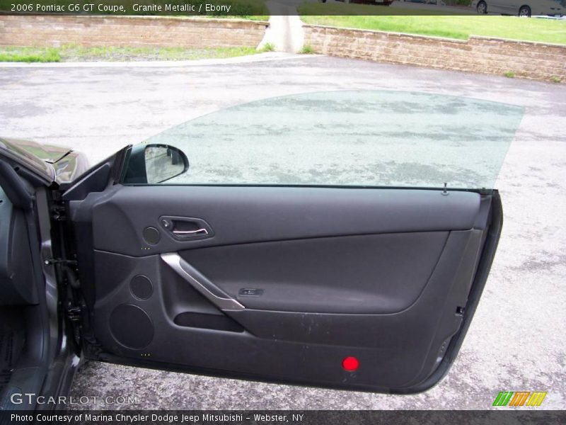 Granite Metallic / Ebony 2006 Pontiac G6 GT Coupe