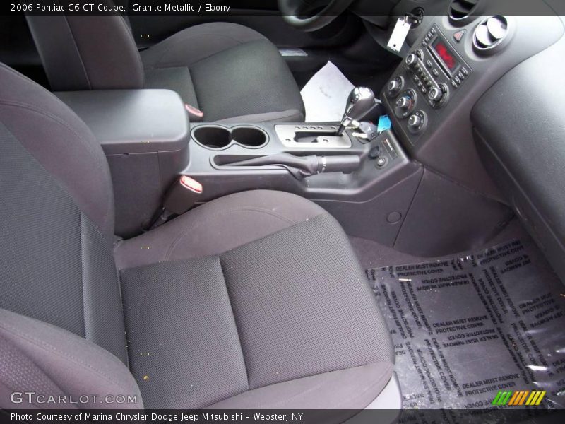 Granite Metallic / Ebony 2006 Pontiac G6 GT Coupe
