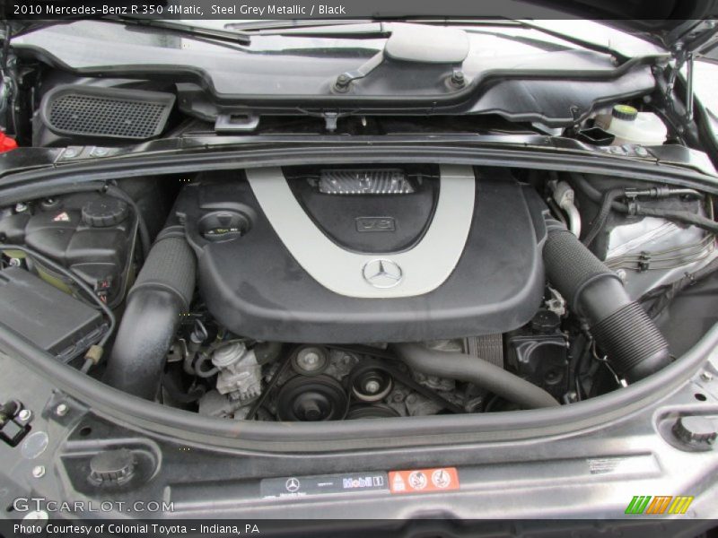 Steel Grey Metallic / Black 2010 Mercedes-Benz R 350 4Matic