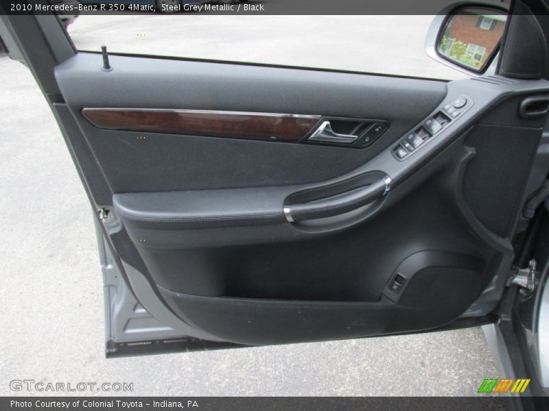 Steel Grey Metallic / Black 2010 Mercedes-Benz R 350 4Matic