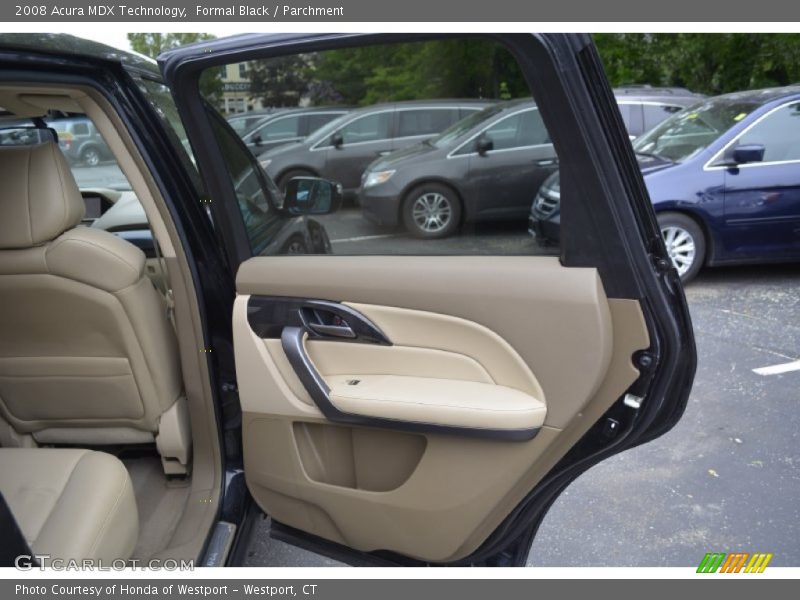 Formal Black / Parchment 2008 Acura MDX Technology