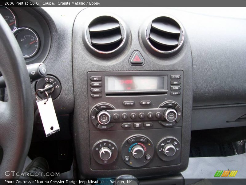 Granite Metallic / Ebony 2006 Pontiac G6 GT Coupe